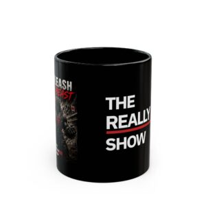 The Really Big Show Black Coffee Mug – 11oz Podcast Logo Mug